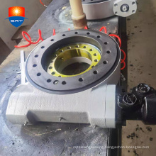 Best selling durable using  slewing drive with motor dual axis worm gear slewing drive stepper motor